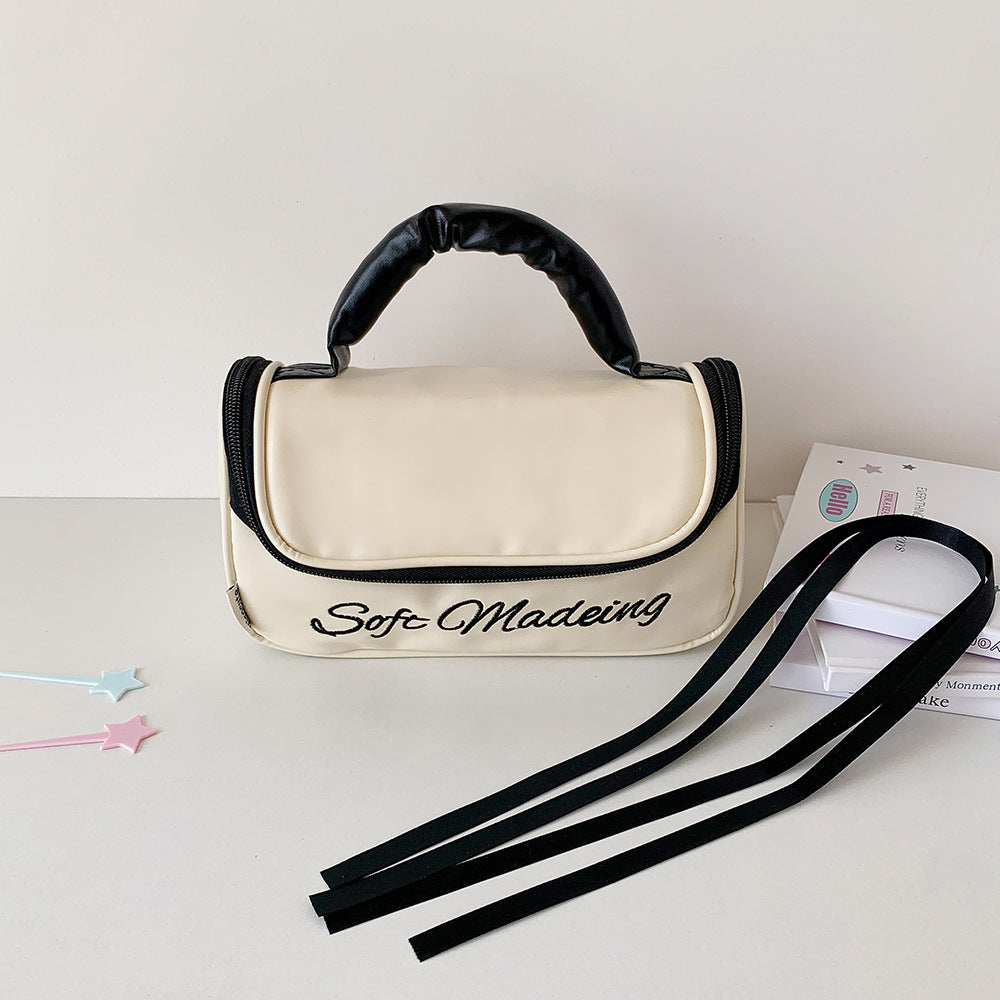 Cute Bow Knot Handheld Storage Bag