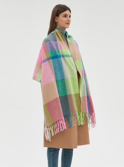 Colorful Tassel Sweet Scarves