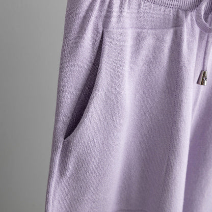 2+ Round Neck Simple Knit Sets