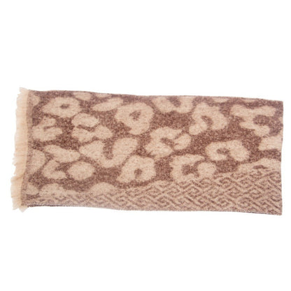 Vintage Leopard Print Soft Scarves
