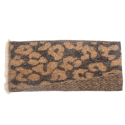 Vintage Leopard Print Soft Scarves