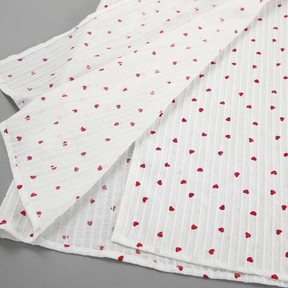 Bubble Sleeve Waist Tie Homewear Dress