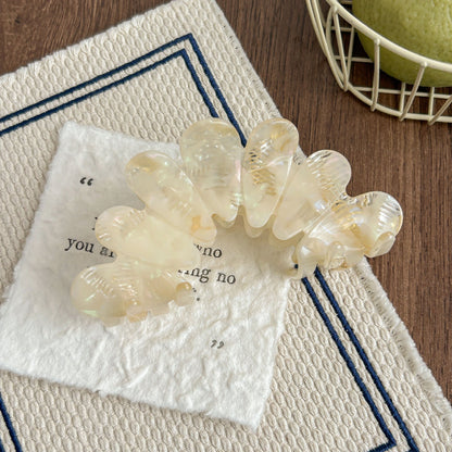 Elegant Geometric Acetate Hair Claw Clips