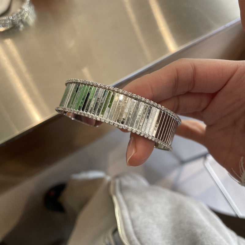 Simple Beads Open Layered Bracelets