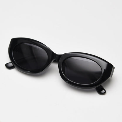 Vintage Cat Eye Polarized Small Frame Sunglasses