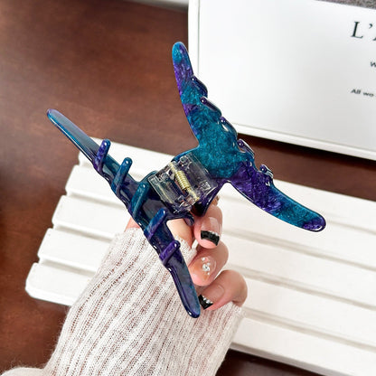 Minimalist Large Acetate Shark Hair Claw