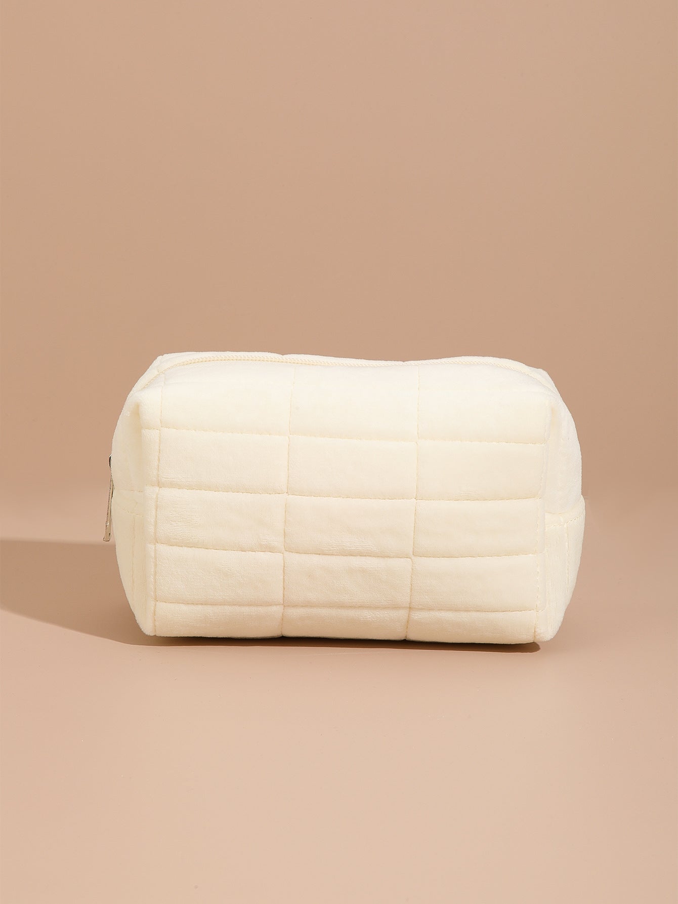 Solid Color Cute Square Make Up Bag