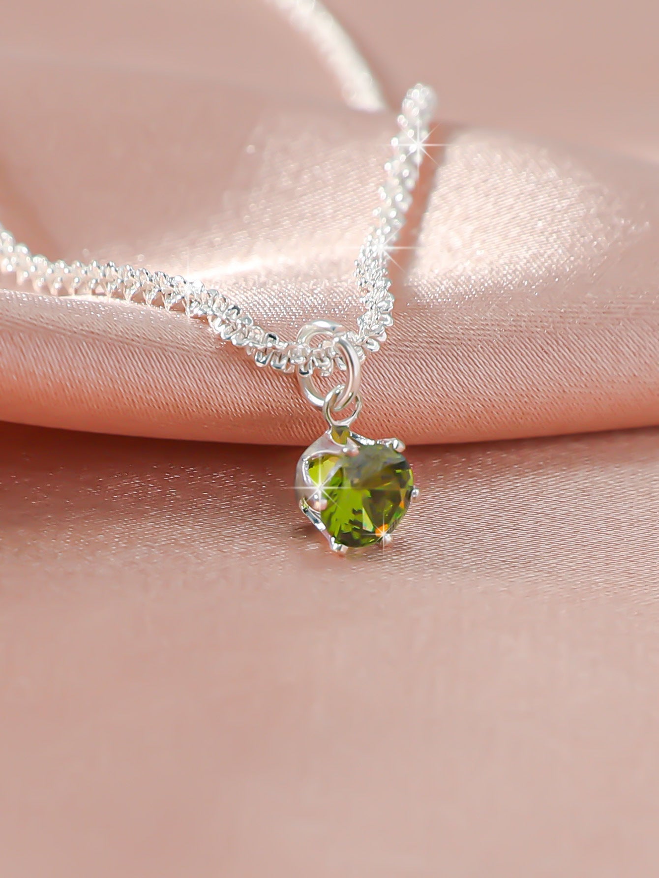 Simple Glitter Double Anklet