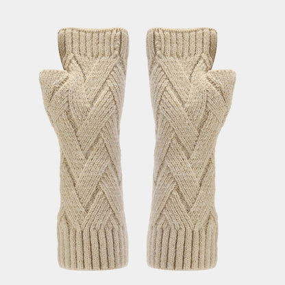 3PCS Solid Color Twist Hat & Scarf Sets