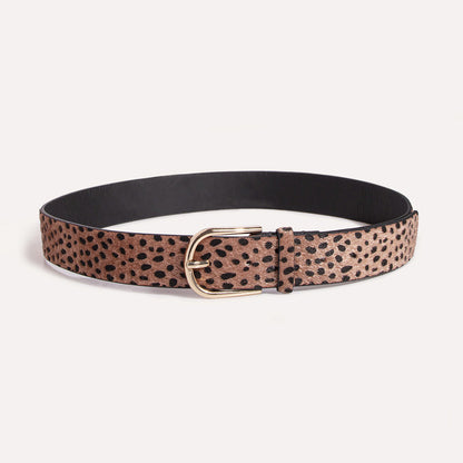 Leopard Print Punk Vintage Belt