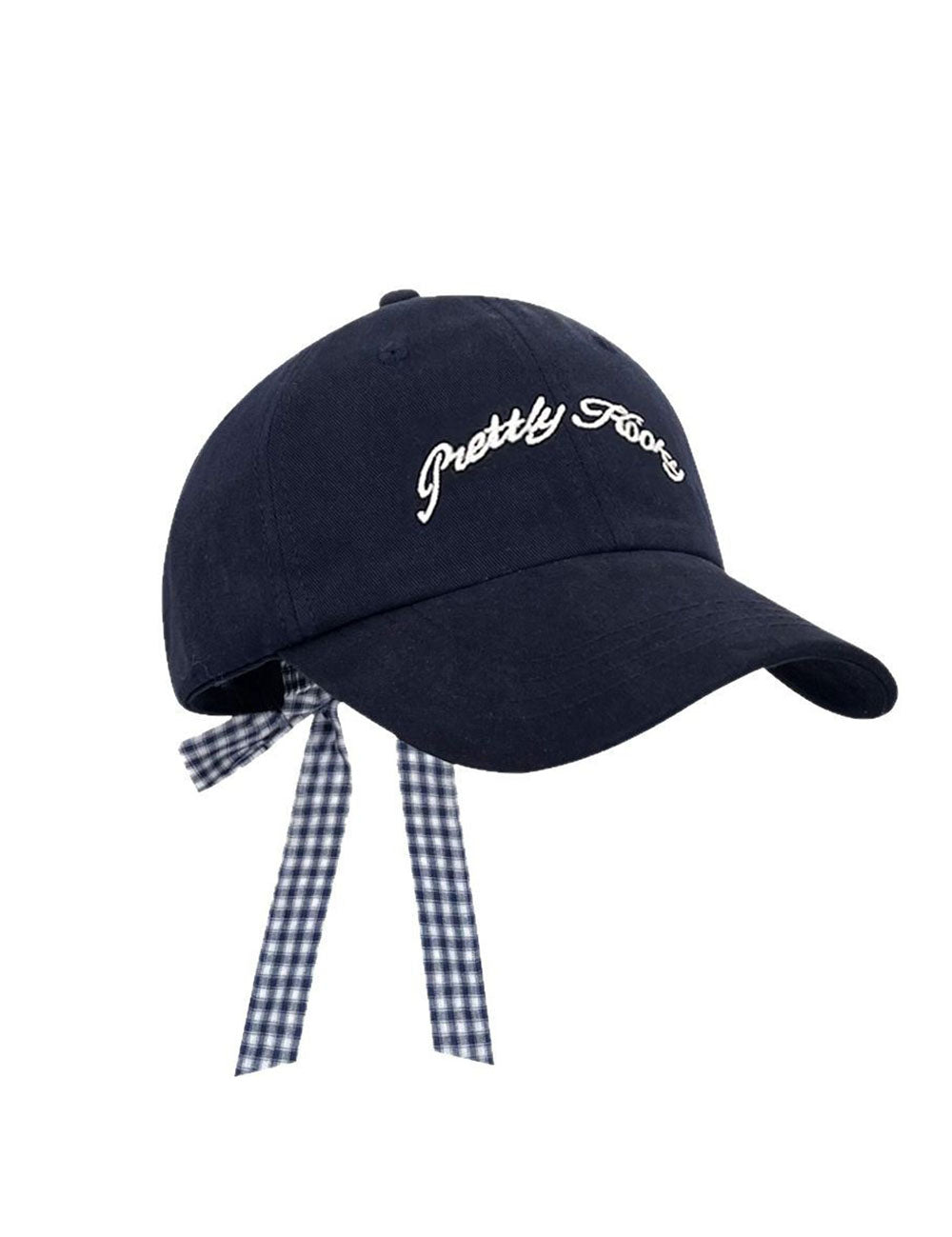 Vintage Embroidered Letter Bow-Tie Baseball Cap