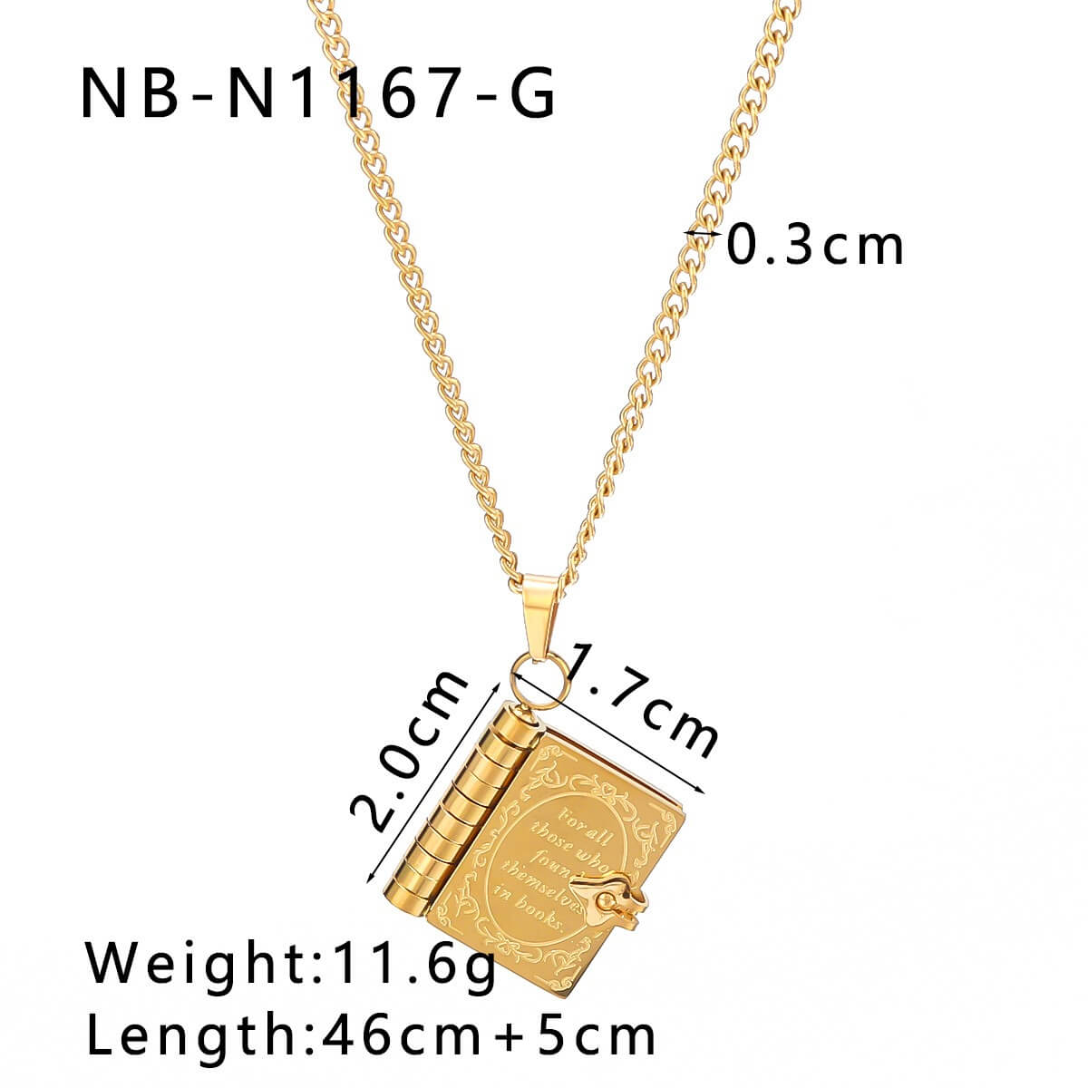 Simple Zircon Pendant Chain Necklace