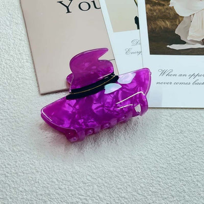 Halloween Cartoon Witch Hat Hair Claw Clip