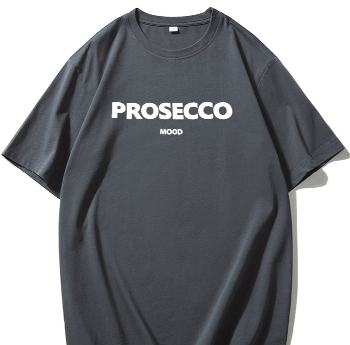 Letter Print Loose Short Sleeves Top