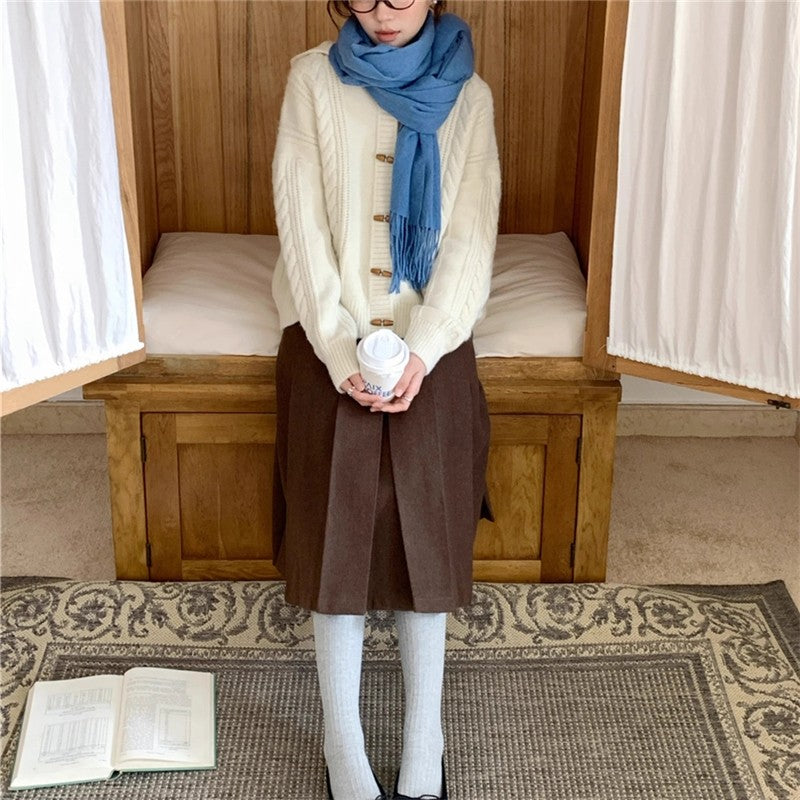 Loose Knit Cardigan Top