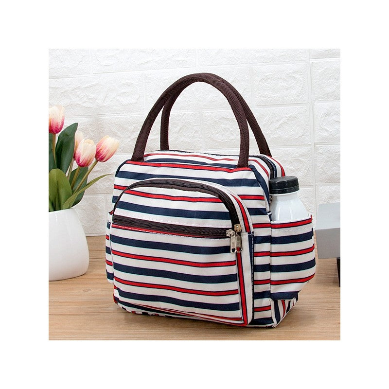 Polka Dot Sunflower Rose Bear Lunchbox Bag