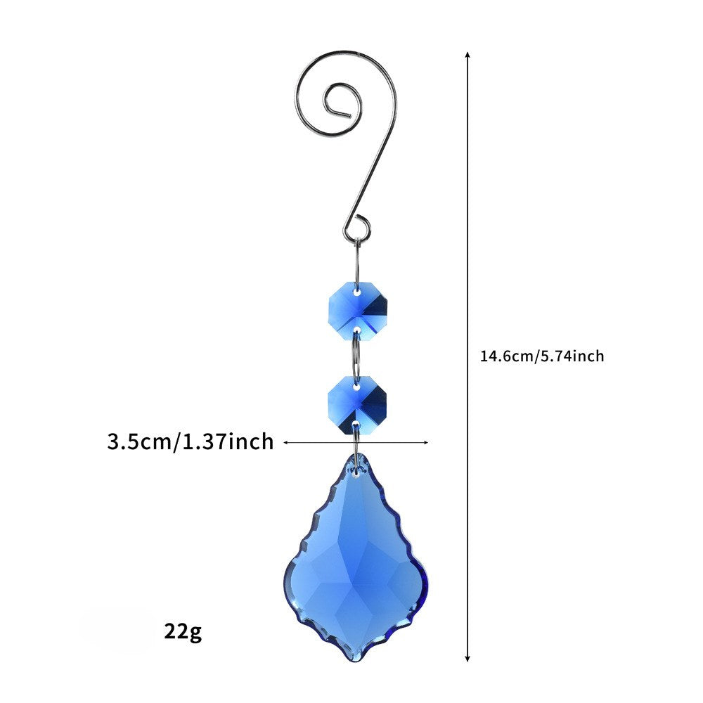 Leaf Crystal Pendant Suncatcher Hangings
