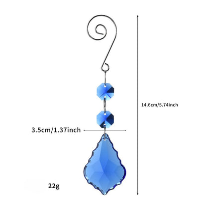 Leaf Crystal Pendant Suncatcher Hangings