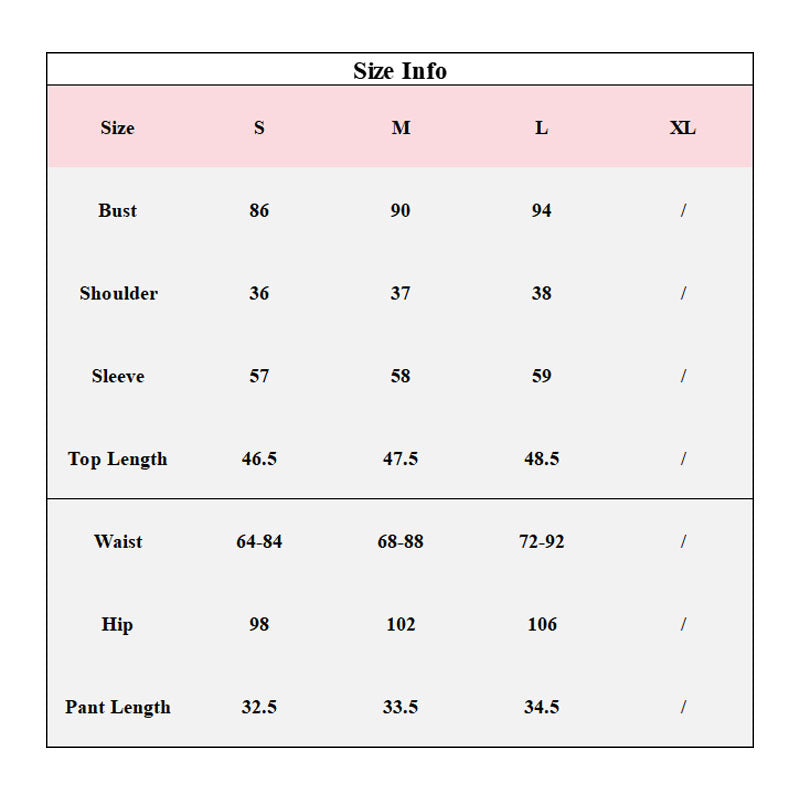 Knit Long Sleeve Top Shorts Sleepwear Set