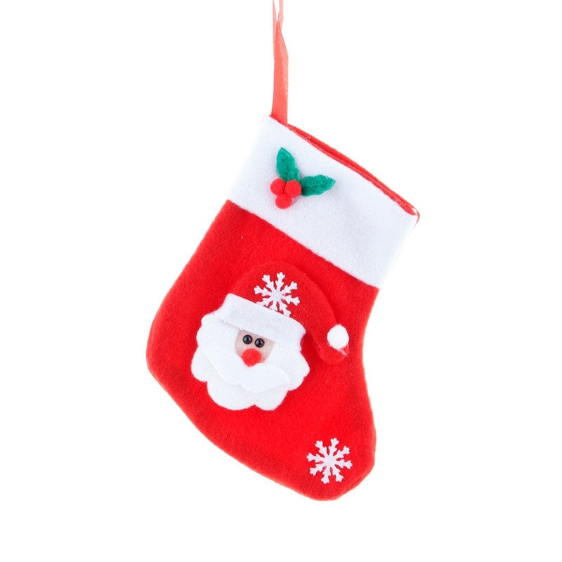 Christmas Socks Gift Bag Small Christmas Socks Pendant Christmas Tree Pendant