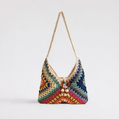 Simple Beach Straw Shouder Bag