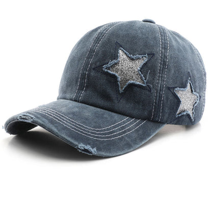 Simple Washed Solid Color Baseball Cap