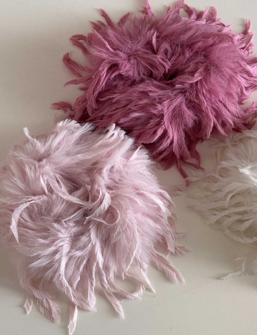 Soft Long Fuzzy Fluffy Fur Hair Tie