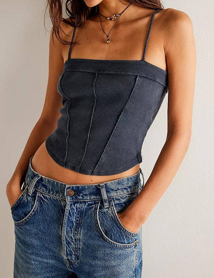 Simple Solid Color Tank Tops