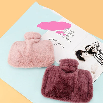 Detachable Plush Cover Infusing Water PVC Hot Water Bag