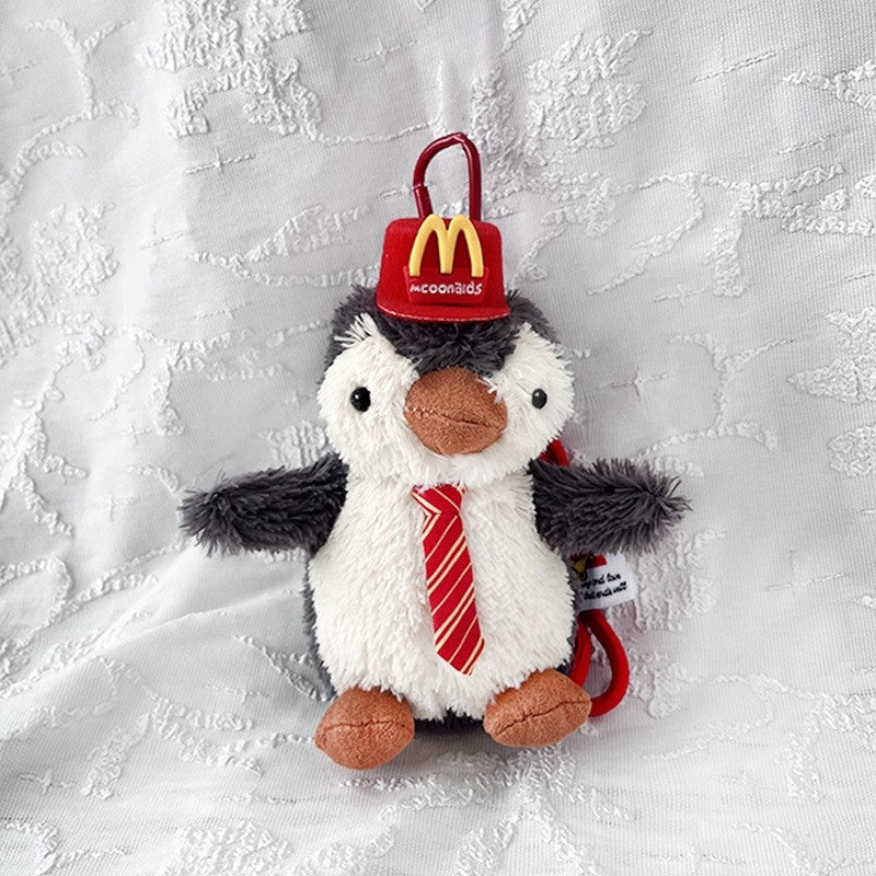 Plush Penguin Keychain Pendant
