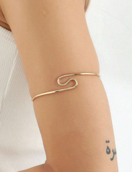 S-Shape Simple Adjustable Arm Cuff