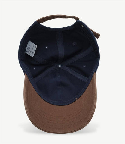 Contrast Color Embroidered Baseball Caps