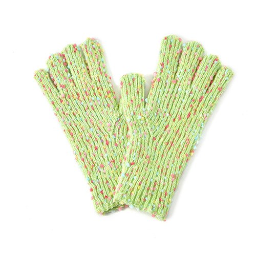 Colorful Mini Ball Sweet Knit Gloves