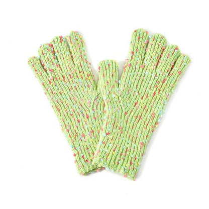 Colorful Mini Ball Sweet Knit Gloves