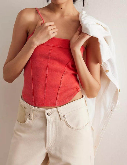 Simple Solid Color Tank Tops