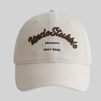 Trendy Sunshade Letter Embroidered Baseball Cap