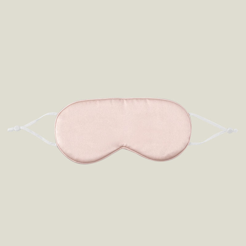 Soft Mulberry Silk Sleep Mask with Ear Hook