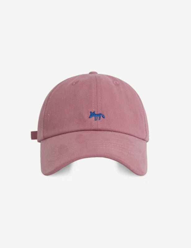 Cute Fox Embroidered Baseball Caps