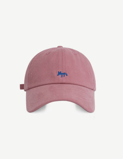 Cute Fox Embroidered Baseball Caps