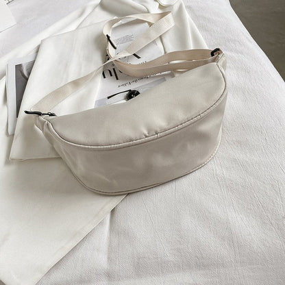 Cow Printed Crossbdody Dumpling Bag