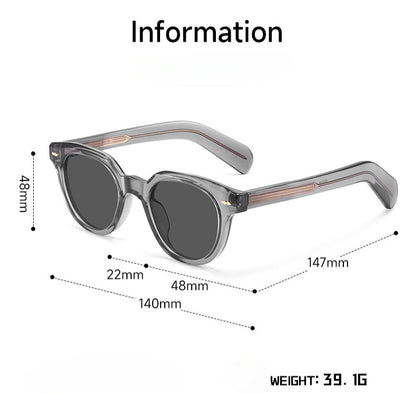 Retro Punk Polarized Sunglasses