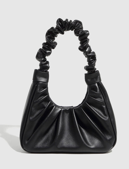 Minimalist Ruched Cloud Shoulder Bag