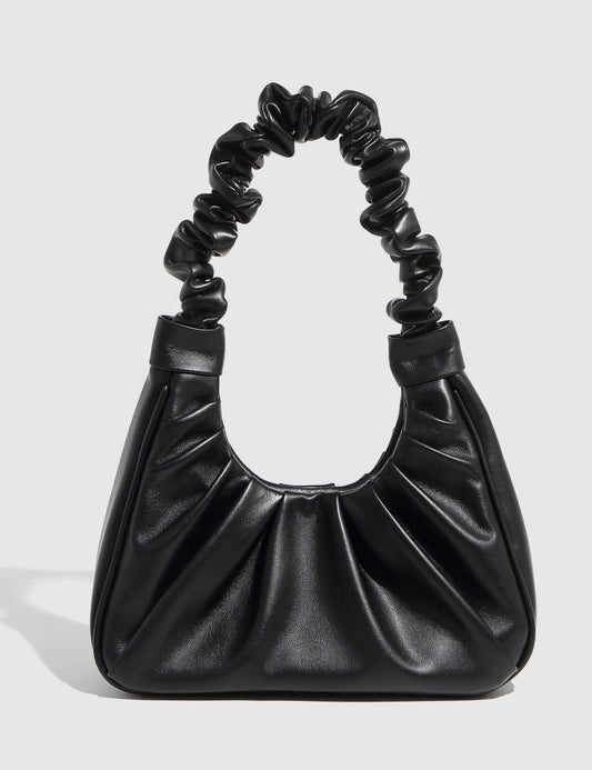 Minimalist Ruched Cloud Shoulder Bag