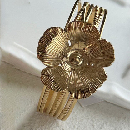 Vintage Irregular Hollow Geometric Bracelet