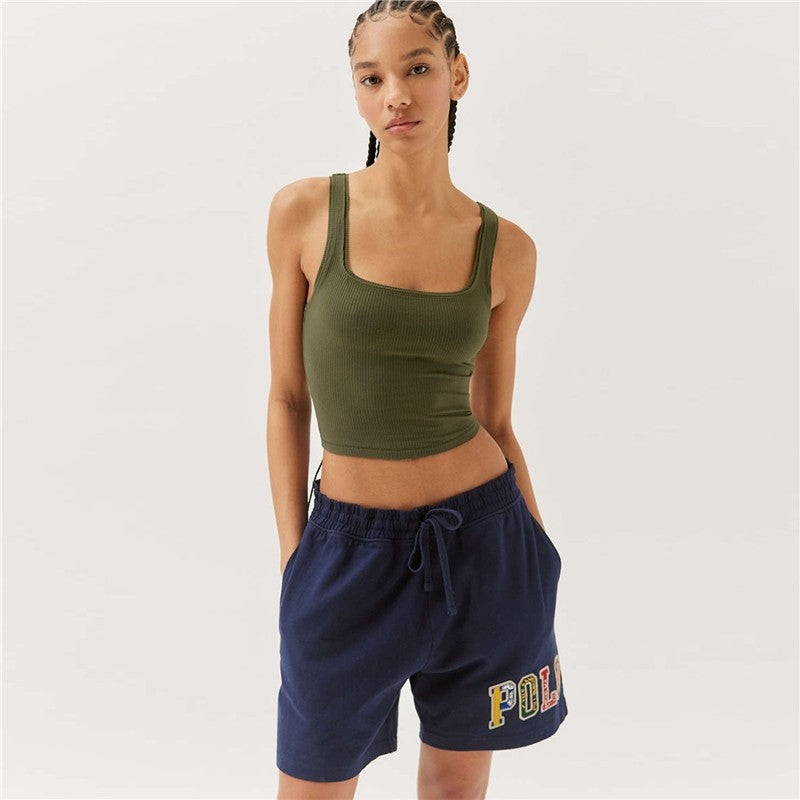 Solid Color Slim-Fit Tank Top