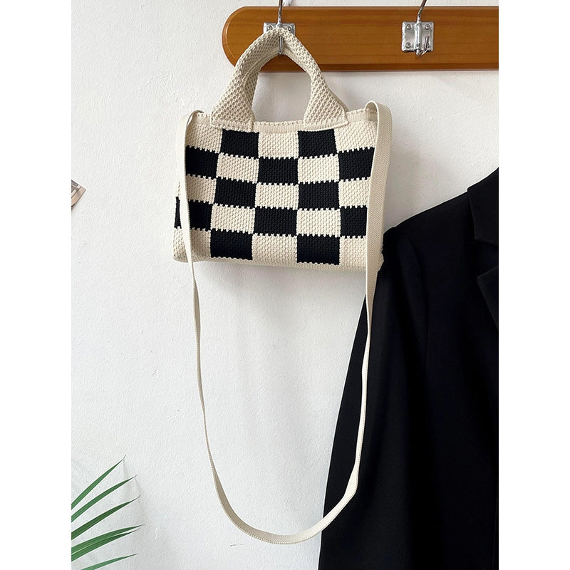 Checkerboard Crossbody Bags