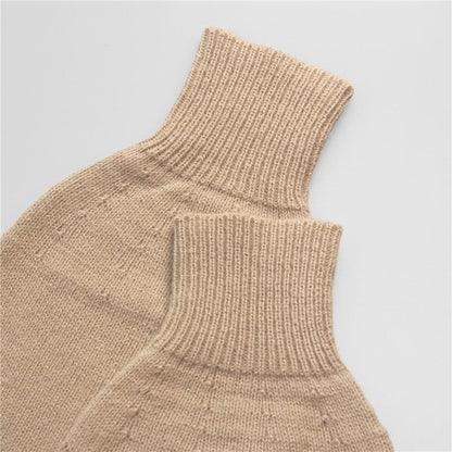 Stylish Loose Fit Solid Color Knit Sweater