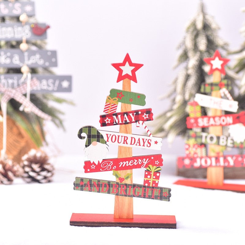 Christmas Wooden Candle Decorations