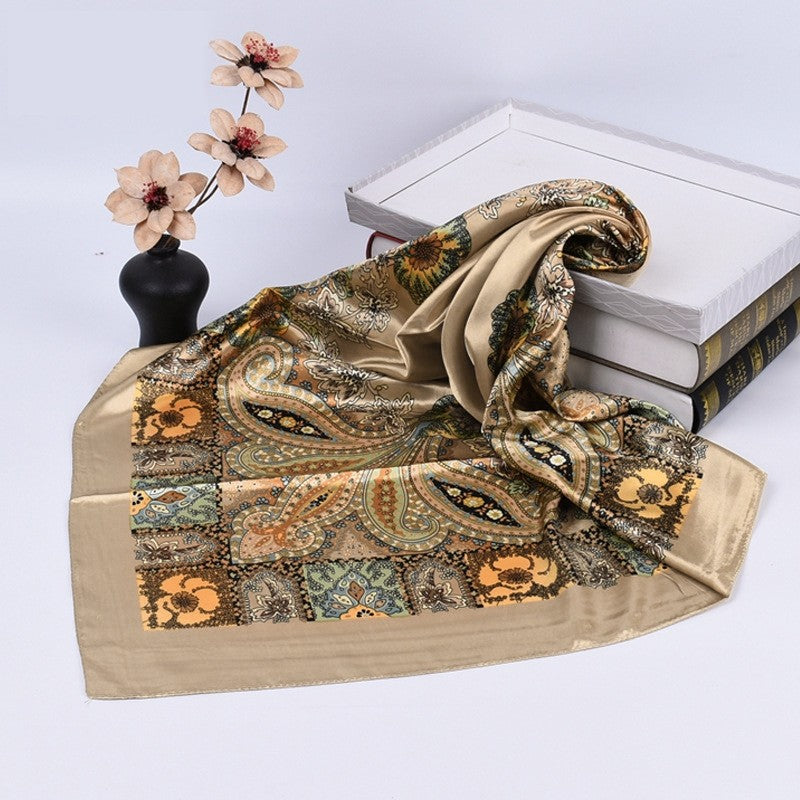 Bandana Printed Square Scarf