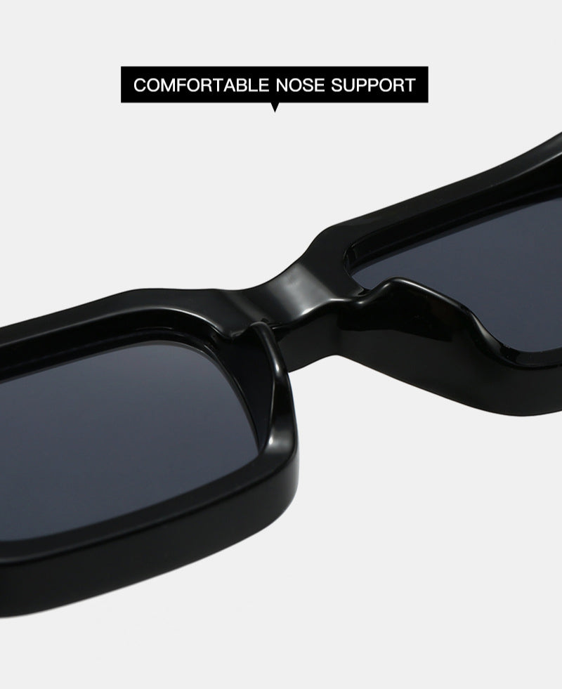 Retro  Square Frame Versatile Sunglasses